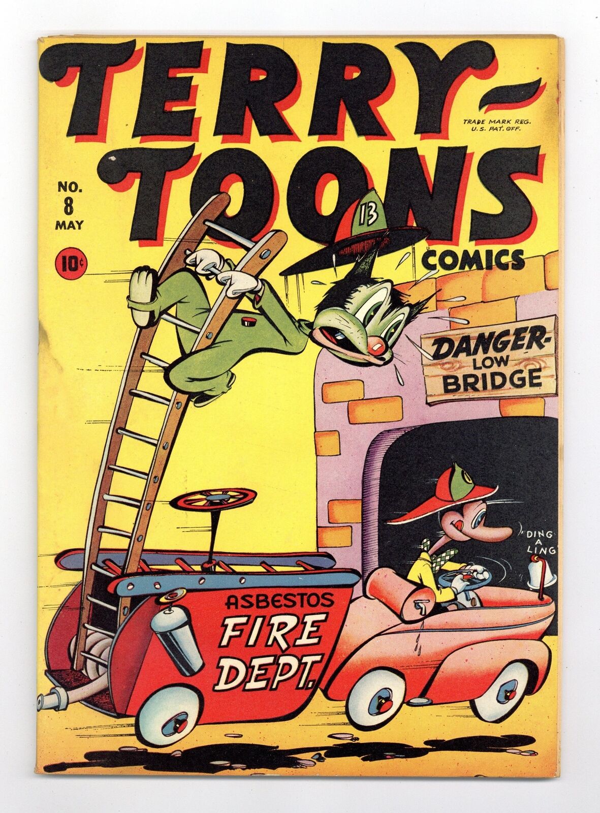 Terry-Toons Comics #8 GD/VG 3.0 1943