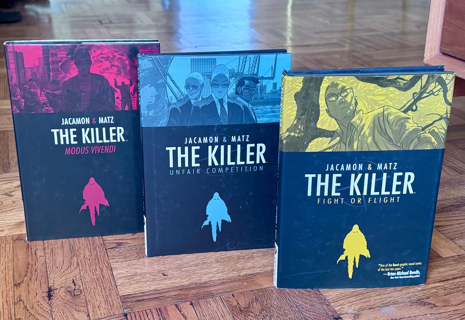 The Killer Vol. 1 Hardcover Graphic Novel by Luc Jacamon & Matz, Archaia