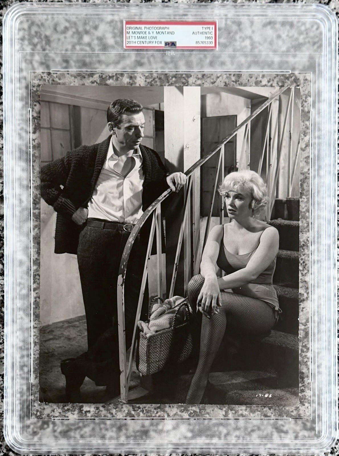 1960 Marilyn Monroe “Monroe In Let’s Make Love” PSA Type 1 Original Photo