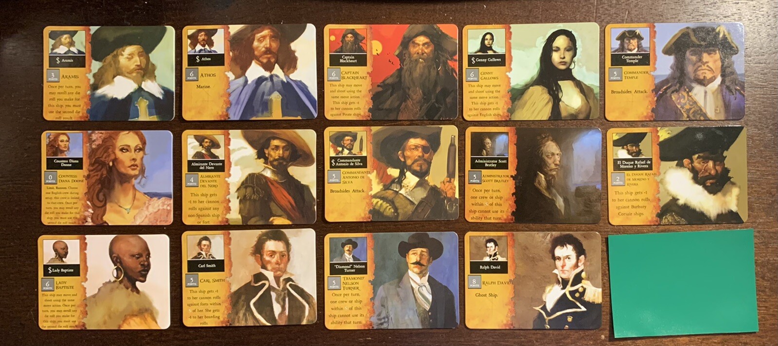 Wizkids Pirates CSG Barbary Coast LE Promo Crew Cards Rare Pick/ Choose Free SH