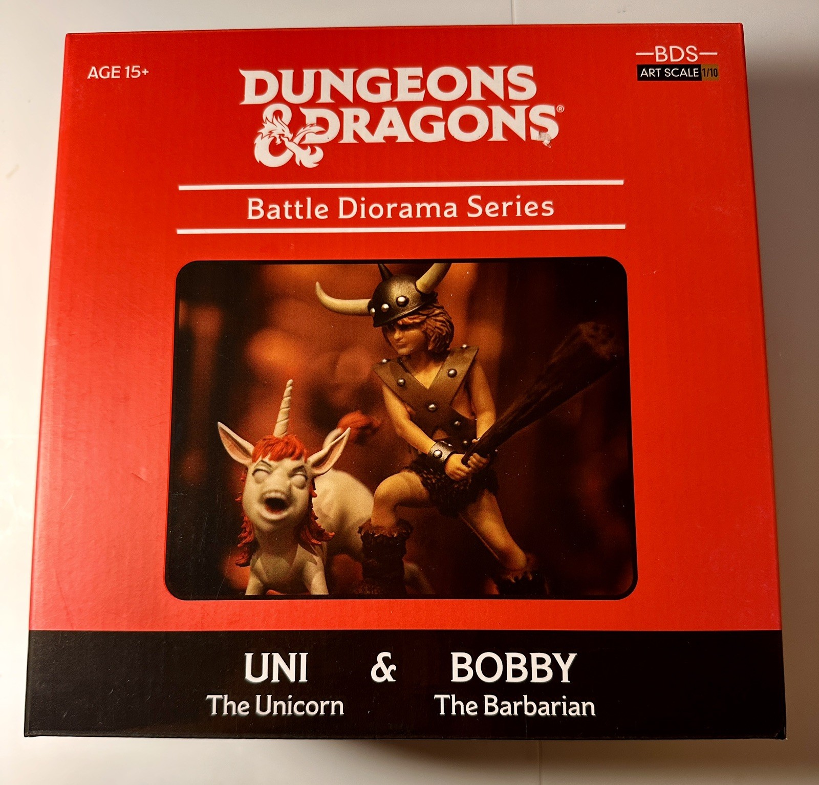 Iron Studios - Bobby the Barbarian and Uni BDS Art Scale 1/10 Dungeons & Dragons