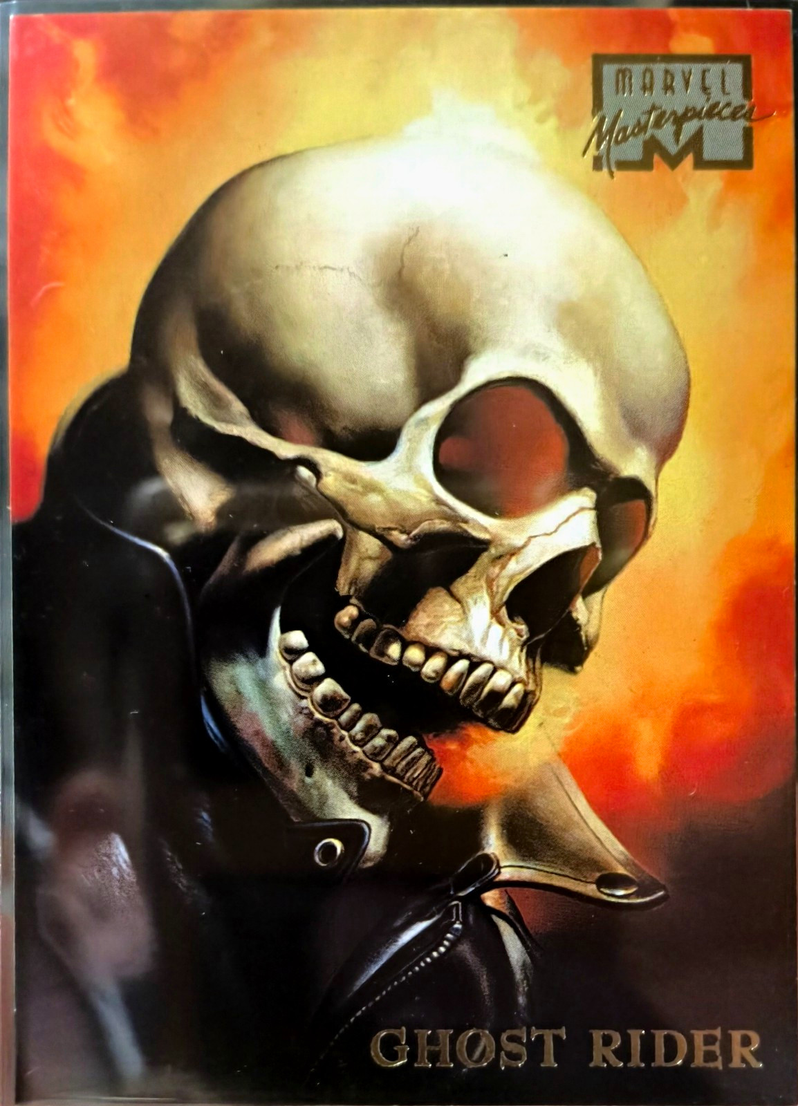 Fleer/SkyBox 1996 Marvel Masterpieces Ghost Rider Dan Ketch #16 Boris