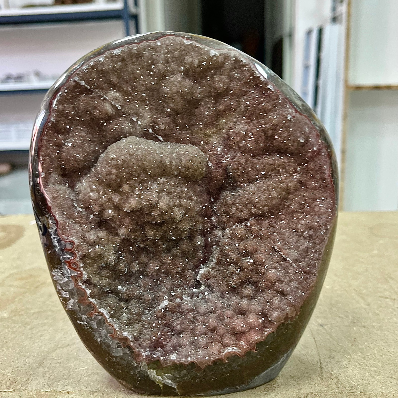 4.98LB   Top grade mineral specimen of natural bluestone gummies