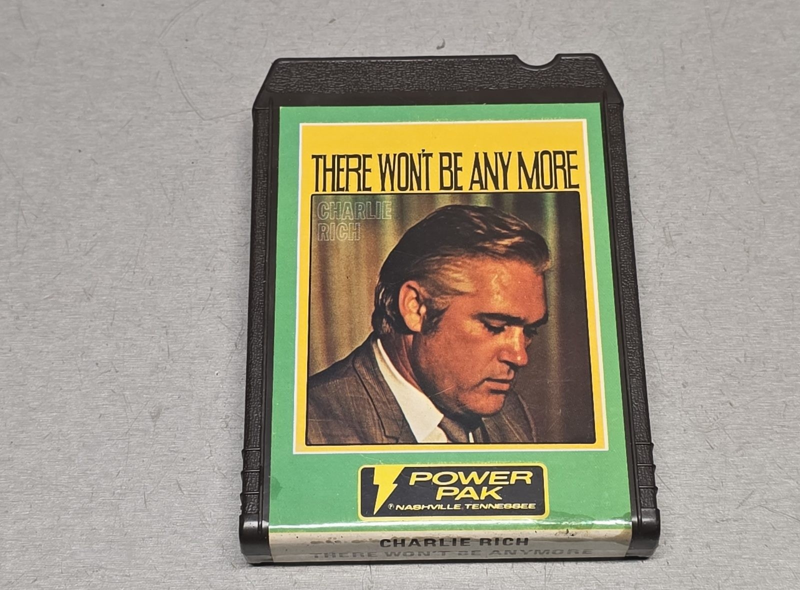 Charlie Rich There Won't Be Any More 8-Track Tape Power Pak PO1-1031