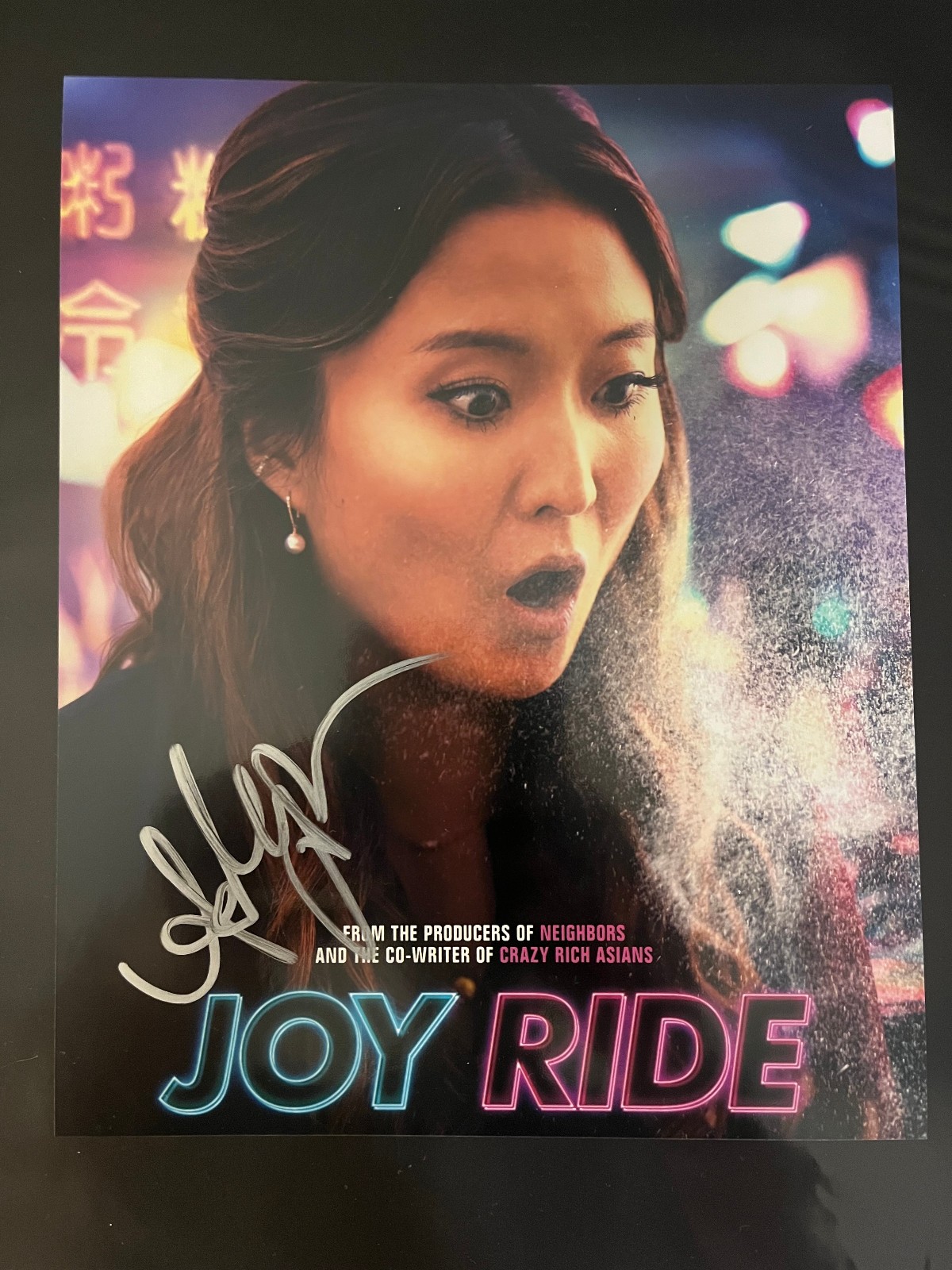 Joy Ride ASHLEY PARK SIGNED 8x10 Photo Mean Girls Broadway Emily in Paris
