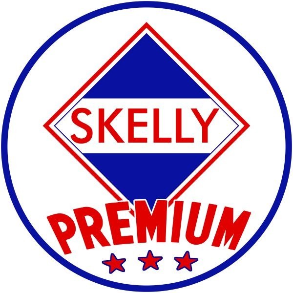 Skelly Premium Gasoline Service Station Look NEW METAL SIGN: 12