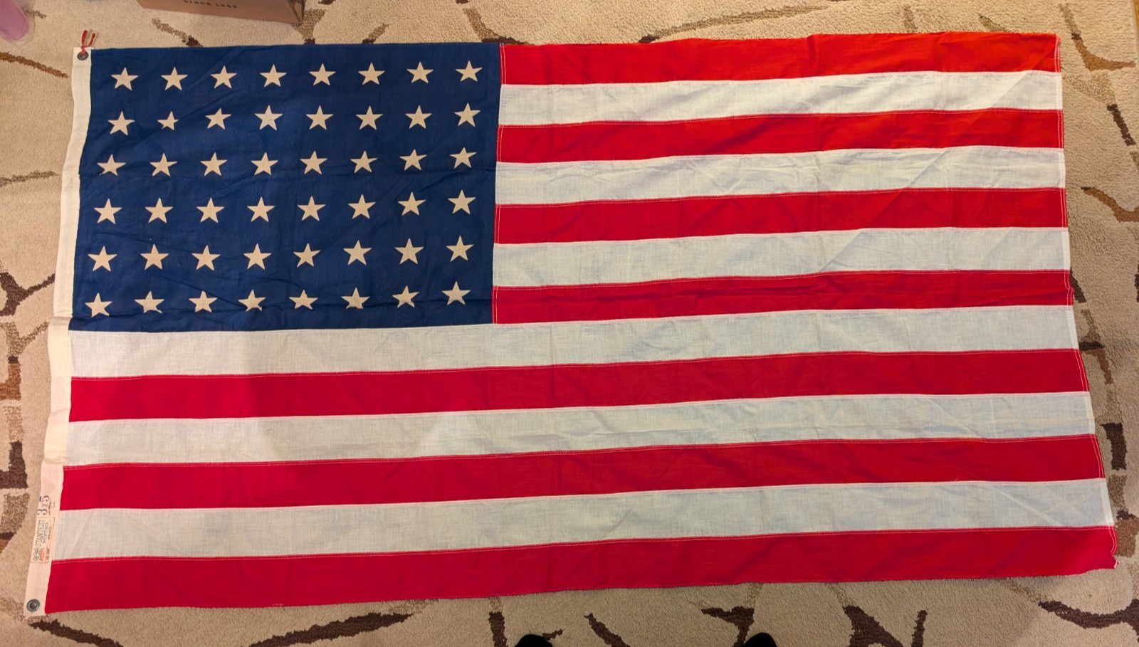 Vintage World War 2 Flag military veteran