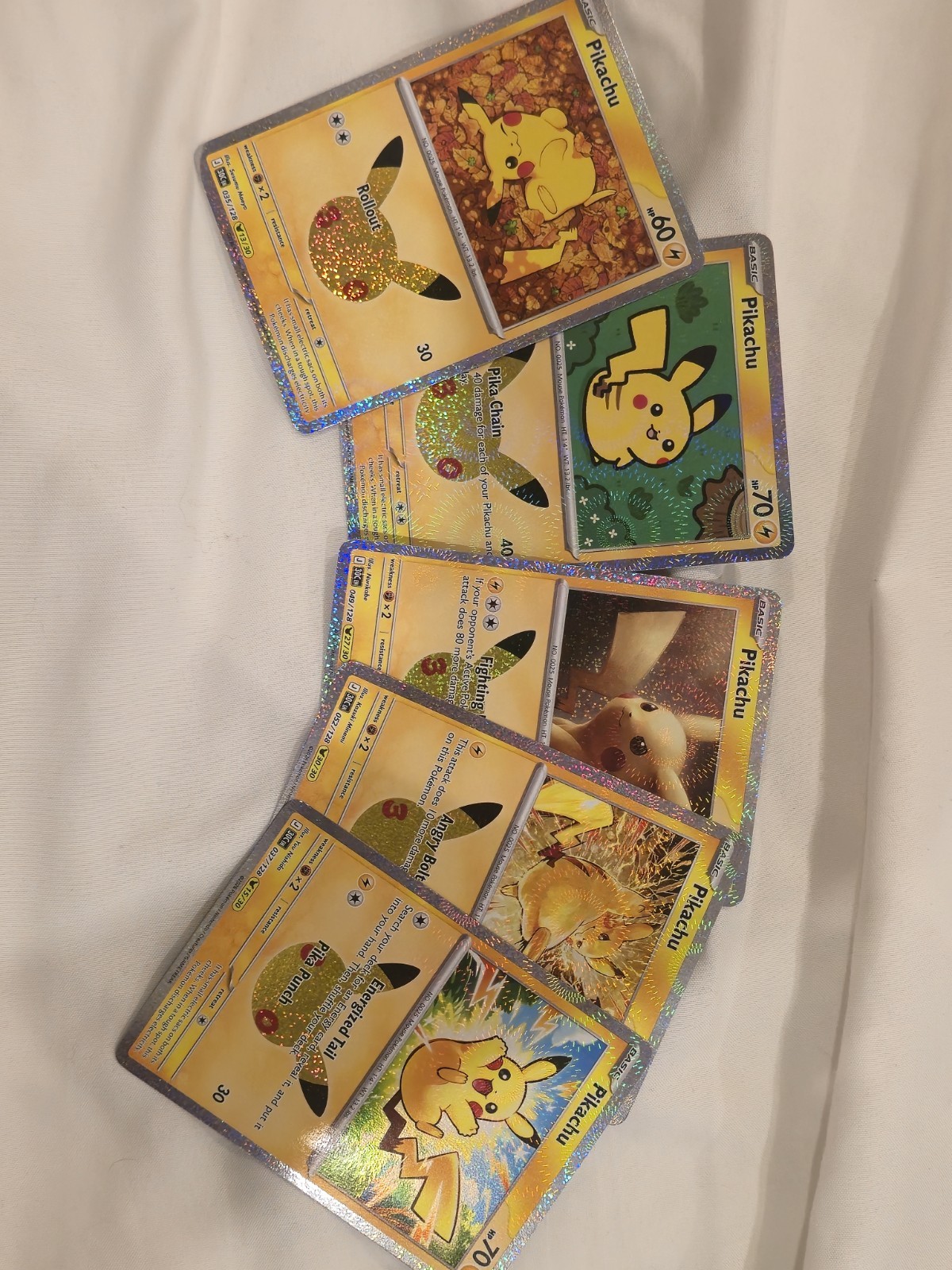 Pokemon 30th Celebration Pikachu Bundle 5 Cards