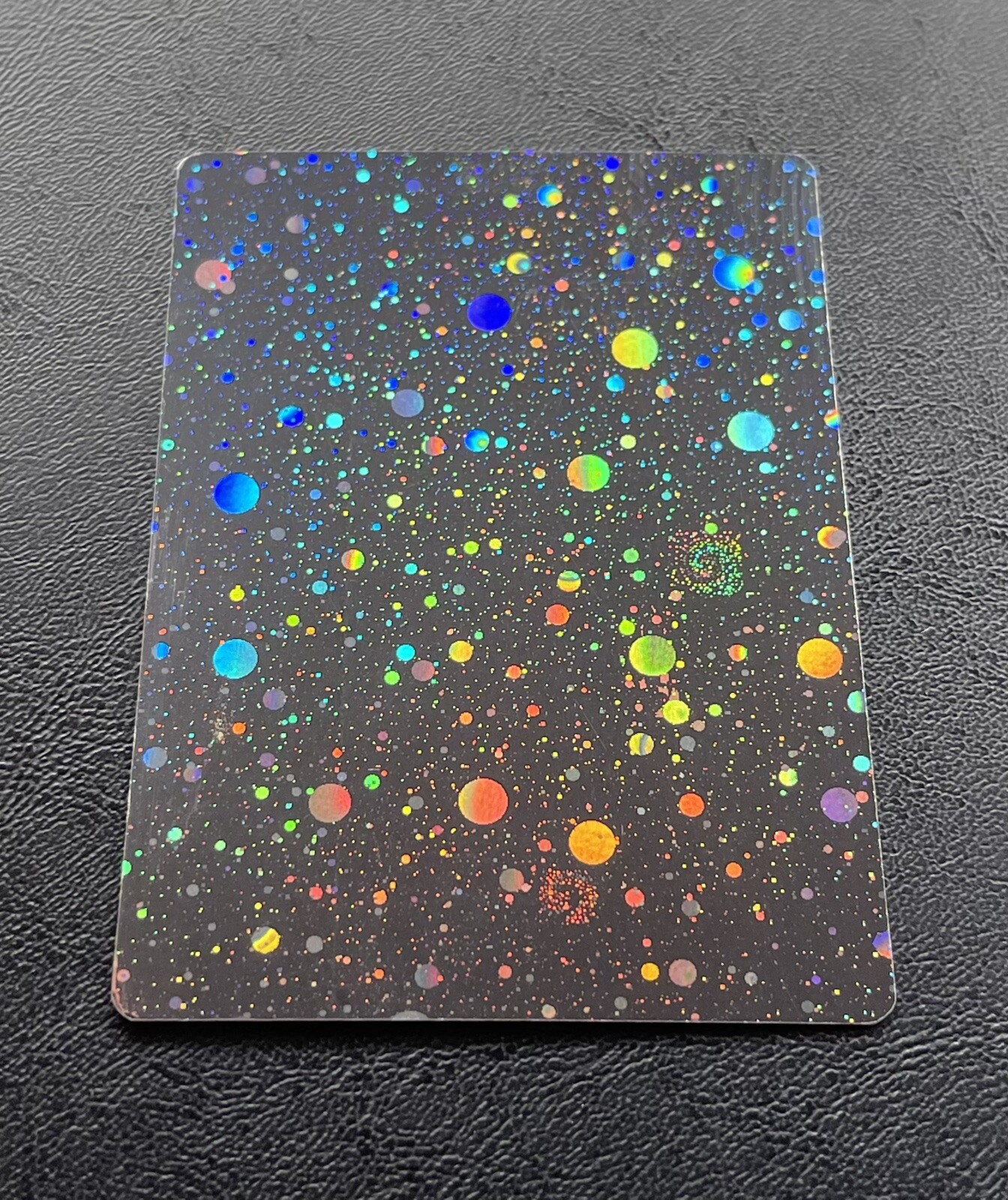 THE ORIGINAL Holographic Blank Genuine Pokémon Card (Near Mint) - Swirl Holo