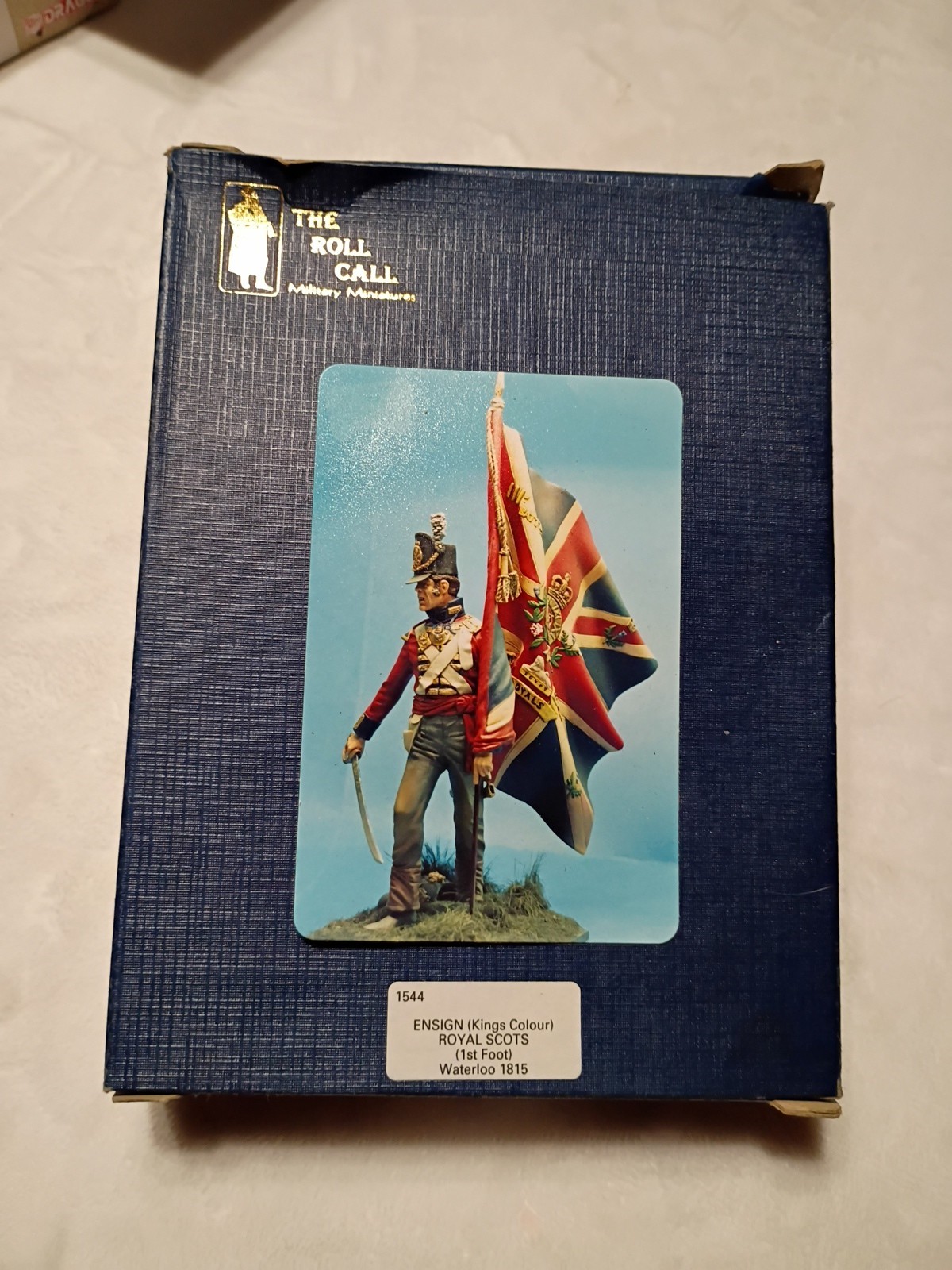 The Roll Call #1544 Kings Colour Royal Scots (1st Foot) Waterloo 1815