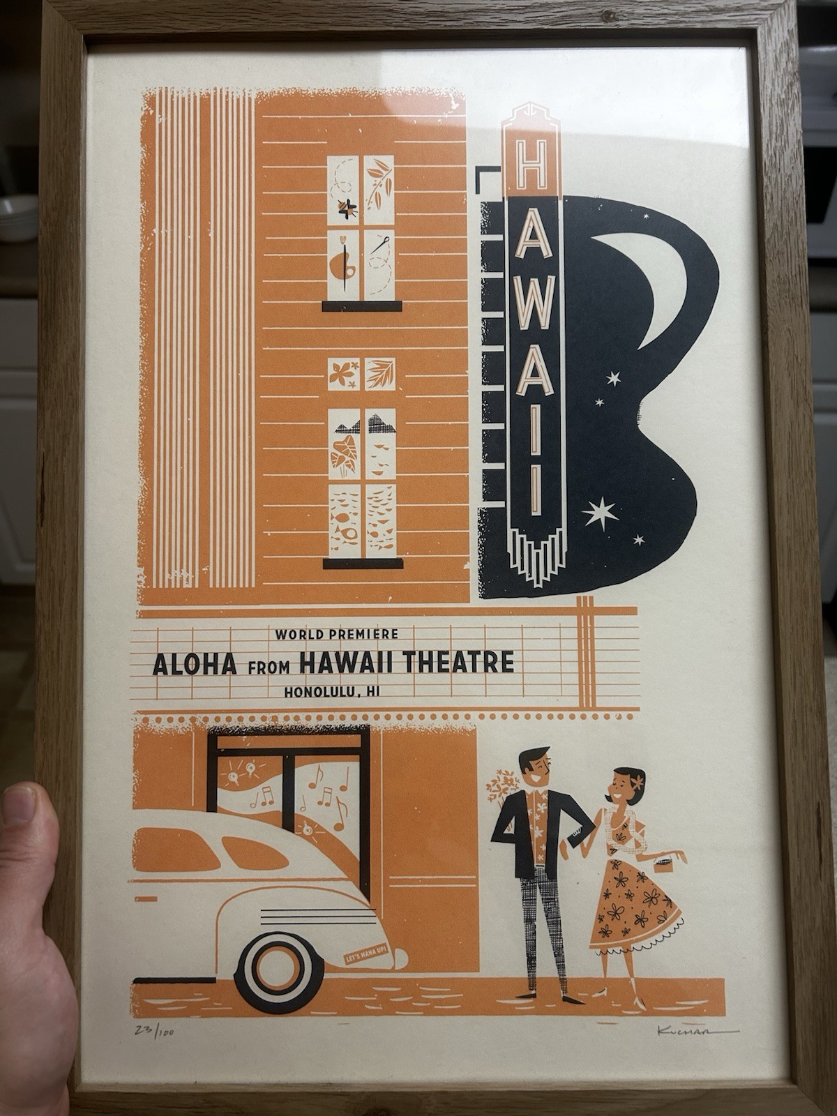 Aloha From Hawaii Theatre Art Set Aloha From Hawaii Theatre Art Set