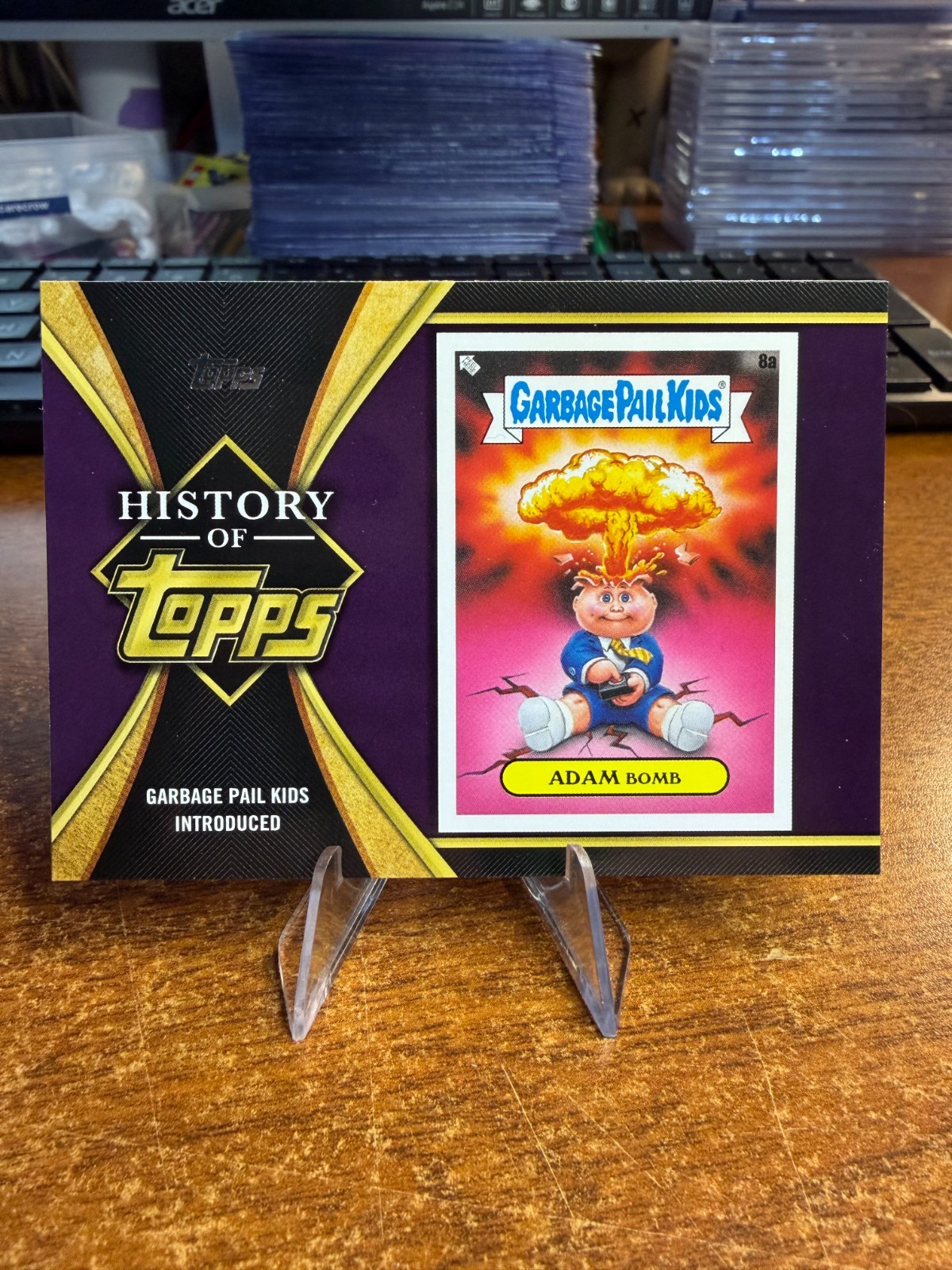 ADAM BOMB Topps Garbage Pail Kids 2021 History of Topps #HOT-5
