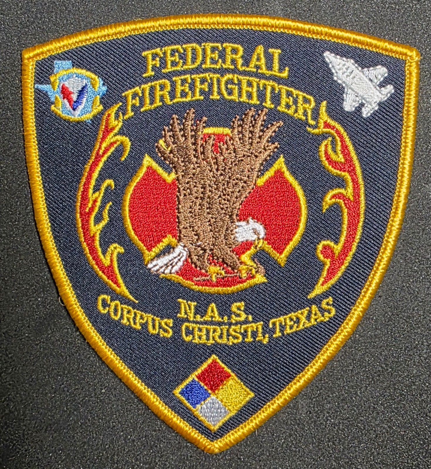 Federal Firefighter N.A.S. Corpus Christi, TX Fire Patch