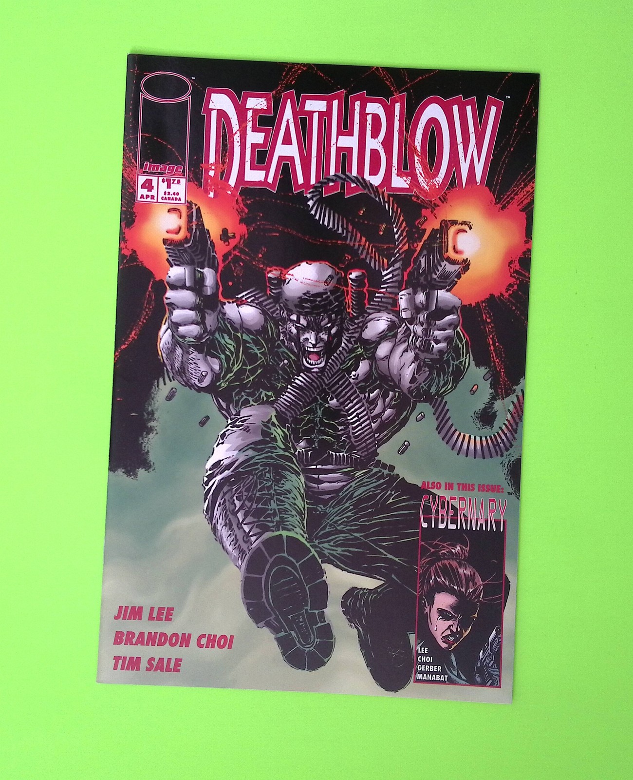 Deathblow #4 Vol. 1 1994 Image Comics High Grade Comic Book Q133-135