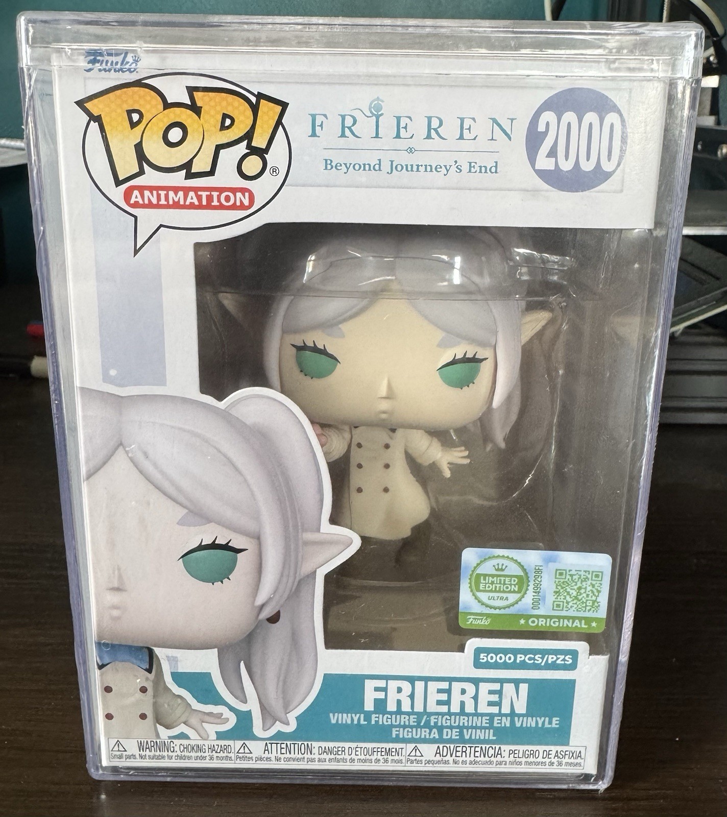 Funko Frieren Beyond Journey’s End LE Ultra 5000 #2000 Signed In Hardstack Read