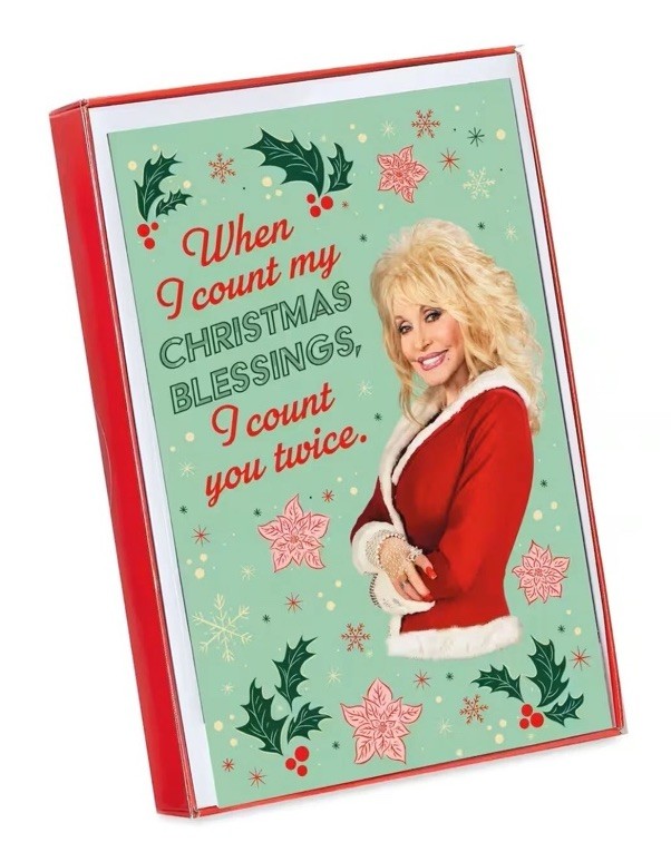 Dolly Parton American Greetings Christmas Cards New In Box with Envelopes
