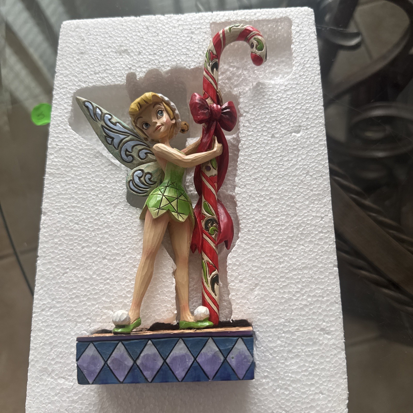 Enesco Disney Traditions Tinker Bell Sweet Traditions Figurine 7.5in