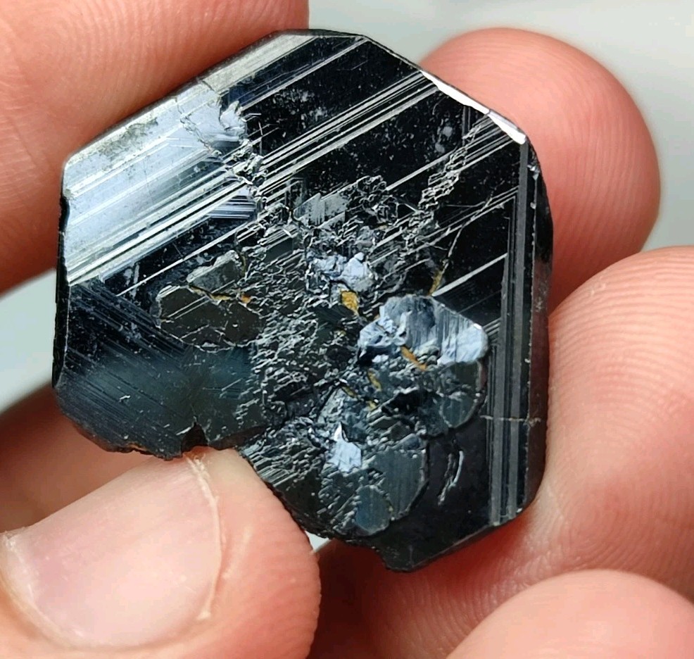 Ilmenite Crystal On Unique Multiple Terminations With Nice Growth-Zagi Mountain.