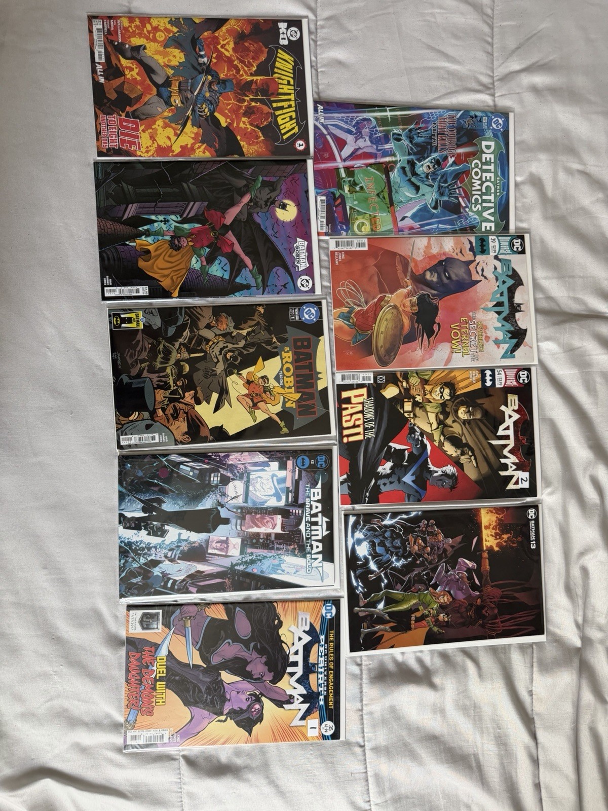 Batman 9 Comics DC Knightfight #1 Detective #1102 Urban Legends #13 Year One #1