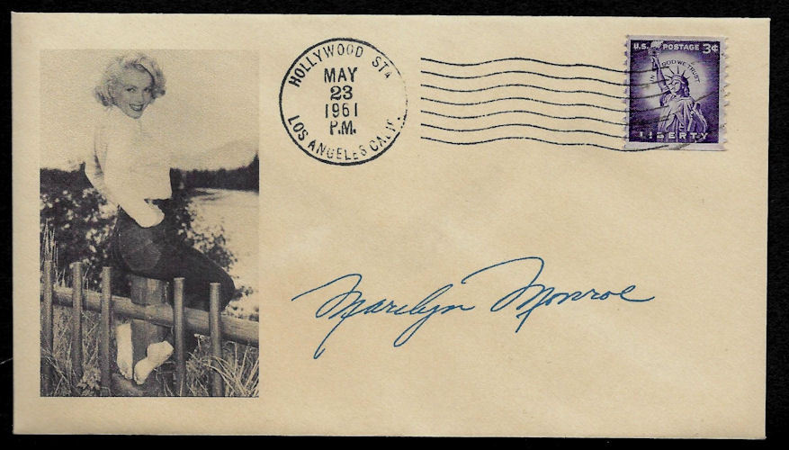 1960s Marilyn Monroe Featured On Limited Edition Collector's Envelope *OP376 1960s Marilyn Monroe Featured On Limited Edition Collector's Envelope *OP376