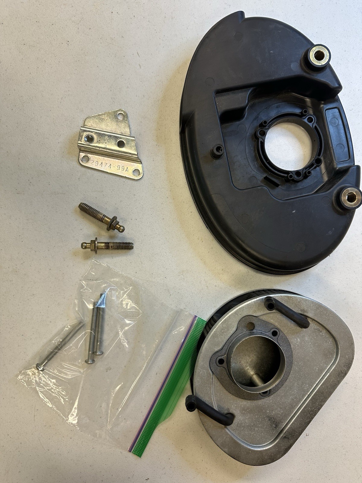 Harley-Davidson OEM Softail Air Cleaner Backplate Filter 29581-08 29400042