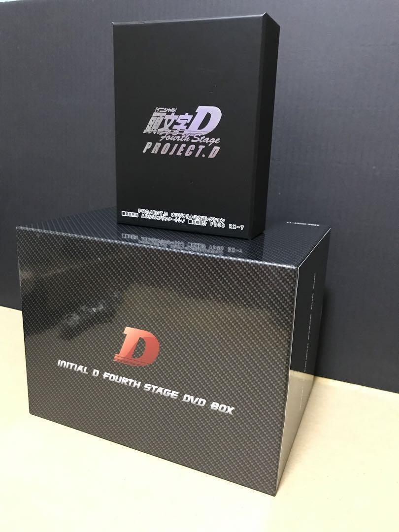 Initial D Fourth Stage DVD-BOX with Original Tomica Collection