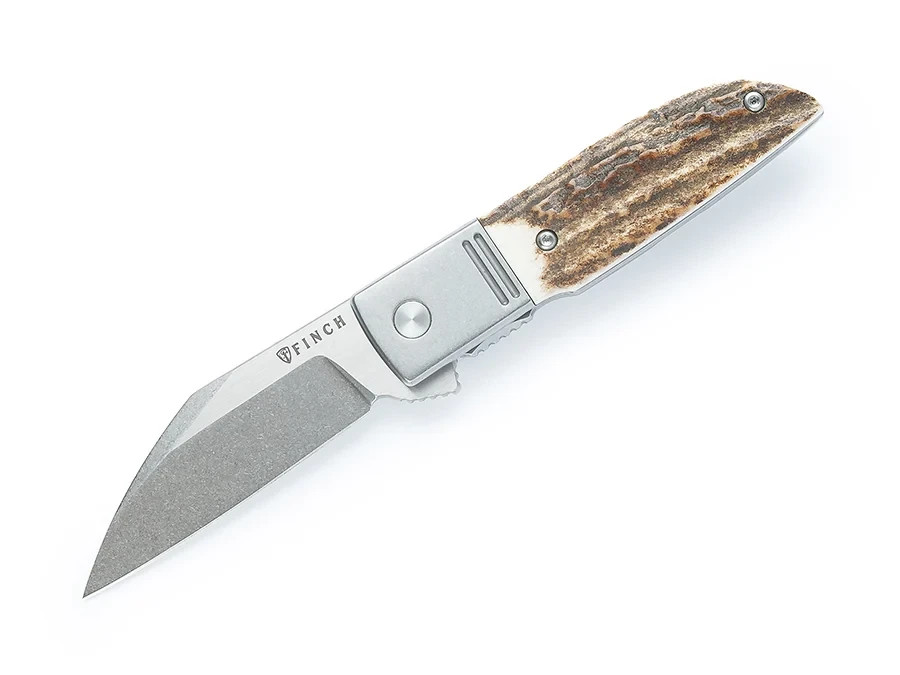 Finch Geneva Spur Stag Horn 154cm Blade steel with genuine stag horn handle