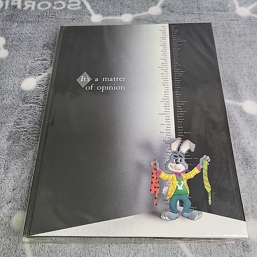 Victorville, CA 1989 Victor Valley High School Yearbook Jackrabbits California 