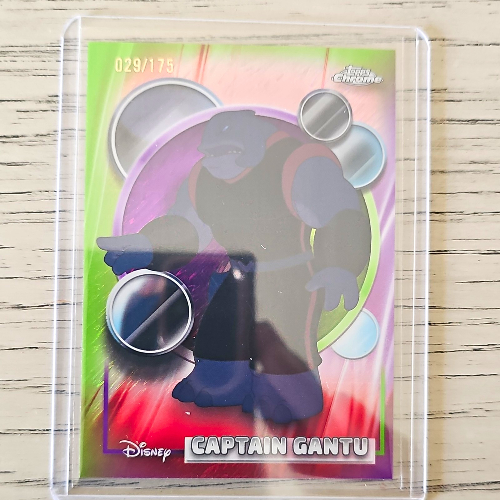 Topps 2025 Topps Chrome Disney Lilo & Stitch Captain Gantu #155 029/175