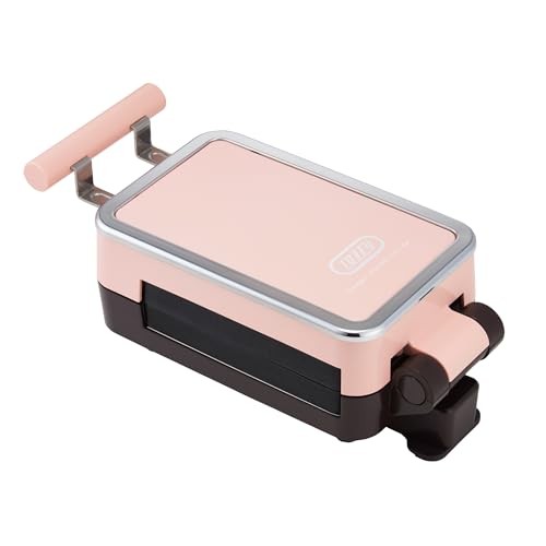 Toffy Quarter Hot Sandwich Maker K-Hs6 Shell Pink Mini Size 5X5Cm 4-Compartment_