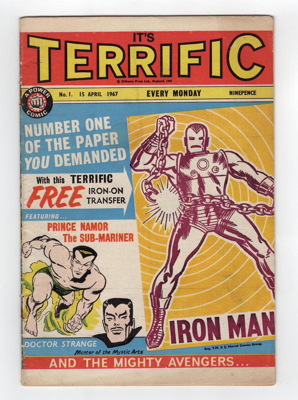 1963 MARVEL TALES OF SUSPENSE #39 1ST APPEARANCE OF IRON MAN KEY GRAIL RARE UK