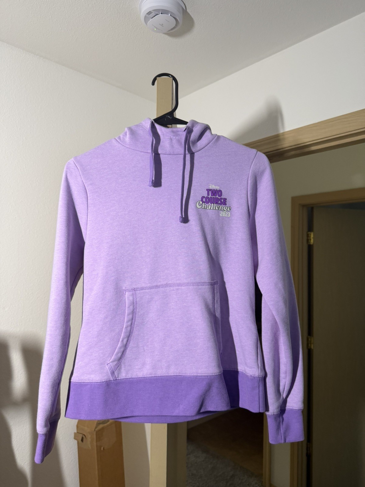 Run Disney 2023 Two Course Challenge Figment Purple RunDisney Parks Hoodie - S