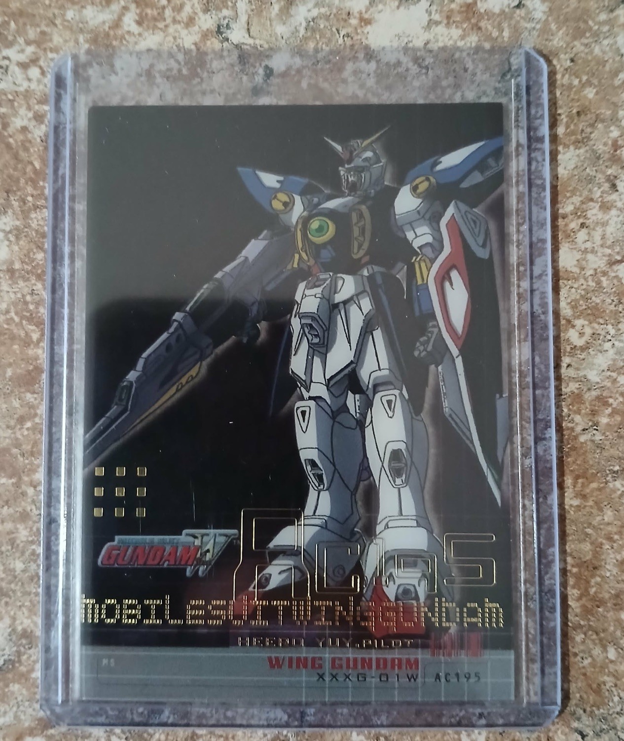 2000 Upper Deck Mobile Suit Gundam Wing Series 1 Clear Wing Gundam GC-1 RARE