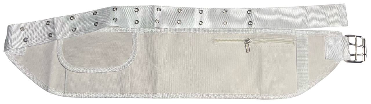 Mens Ihram Ahram Ehram Waist BELT w/ Zip/Pocket For Umrah Hajj