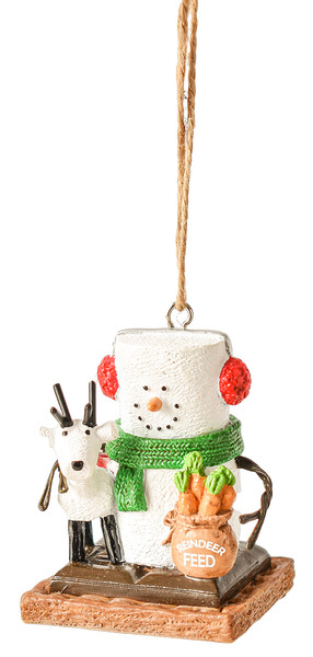 S'more with Reindeer Ornament