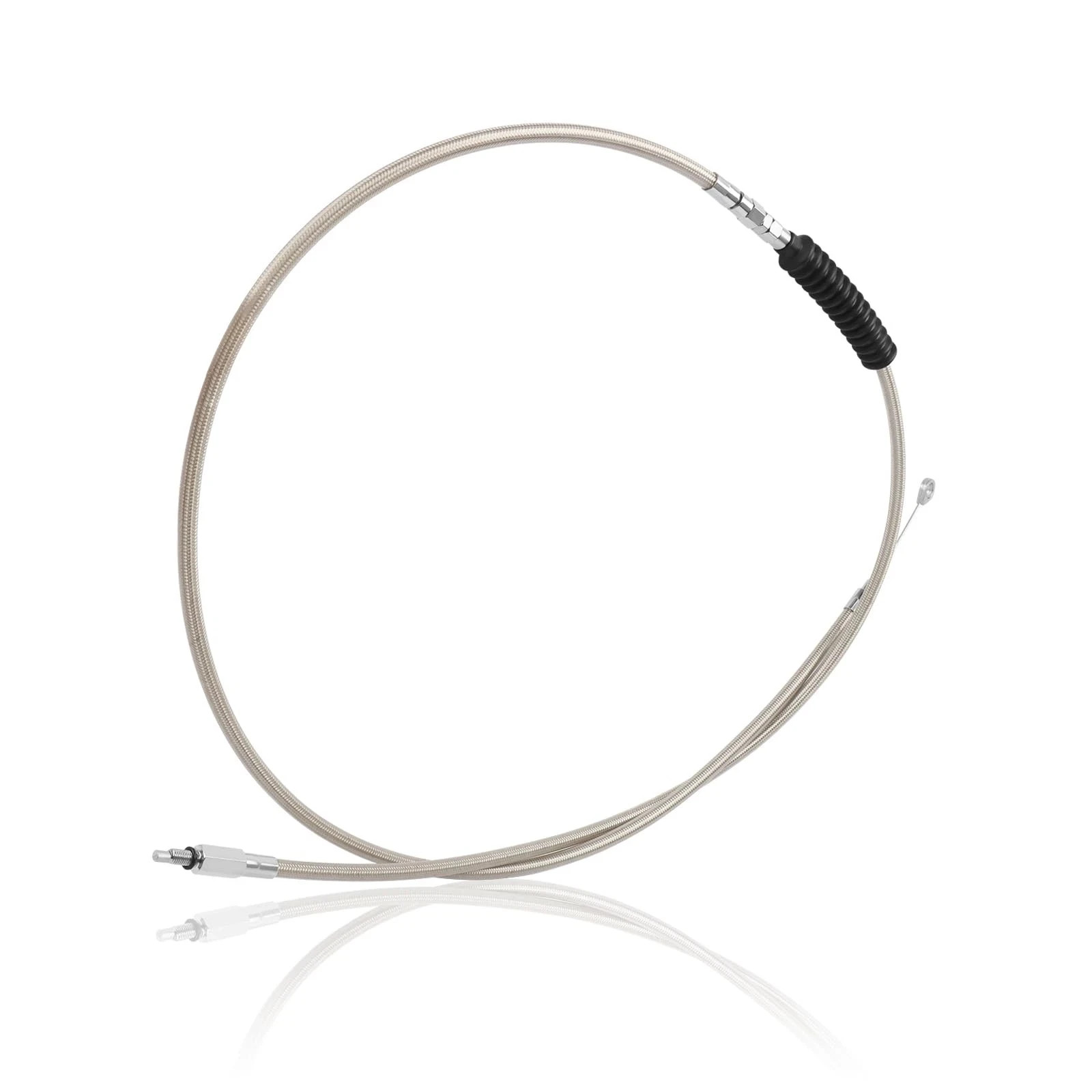 Motorcycle Clutch Cable Wire Stainless 75 190cm Compatible with Harley So