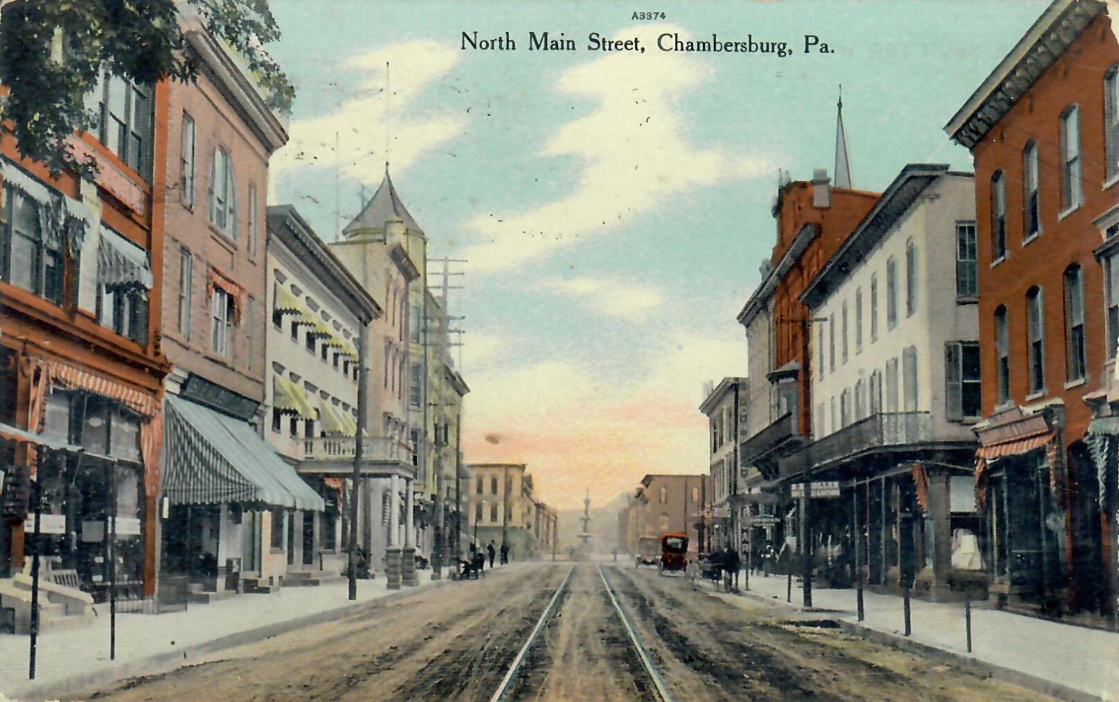 North Main Street Chambersburg PA Pennsylvania