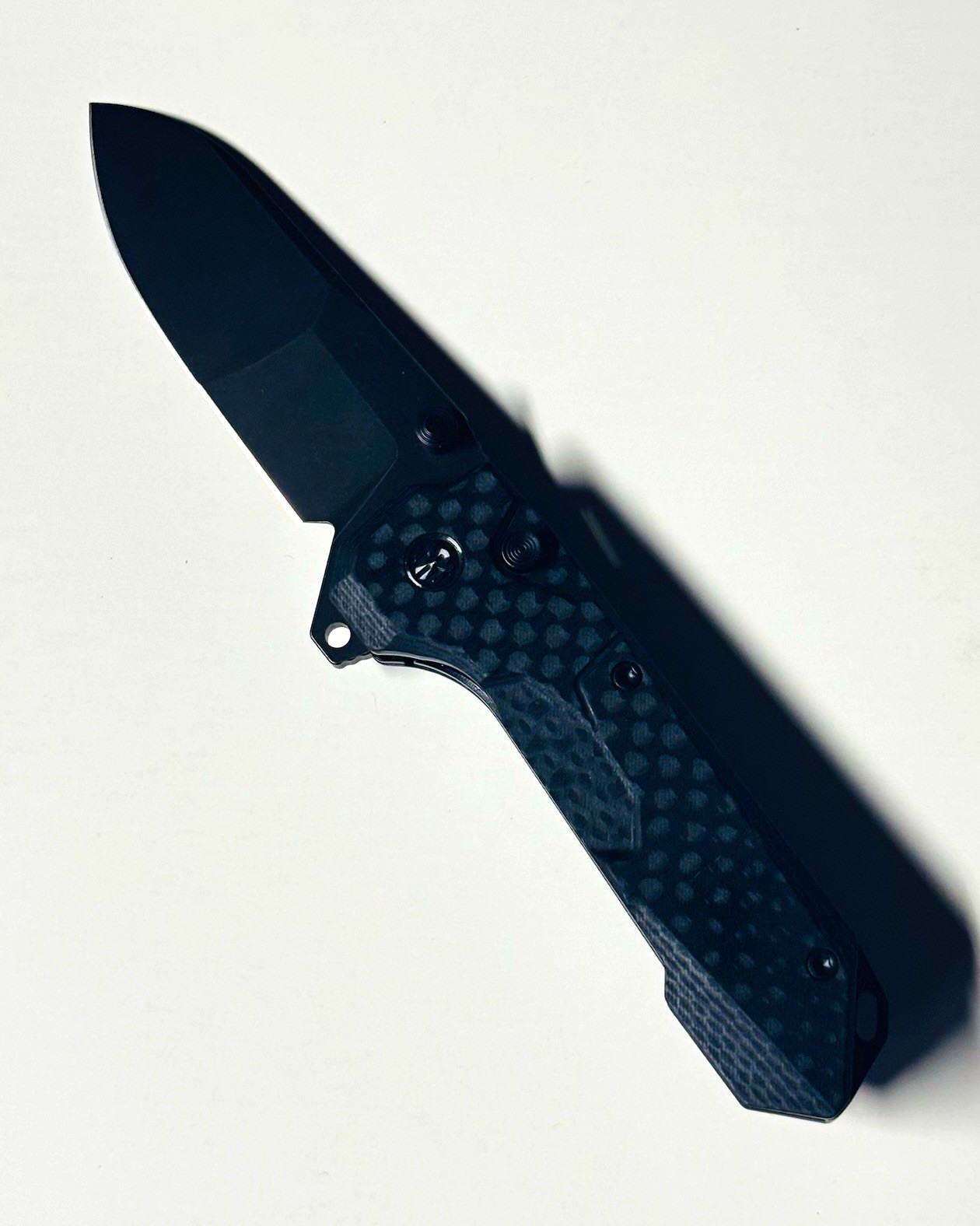 Remette RT-Cosmic Folding Knife 2.76” 14C28N Drop Point Blade Black G10 EDC NEW