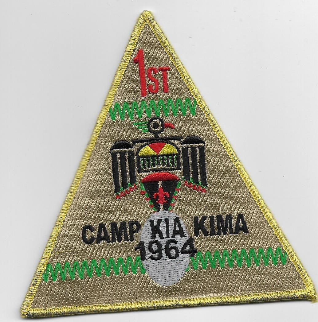 1964 Camp Kia Kima 1st Jacket patch