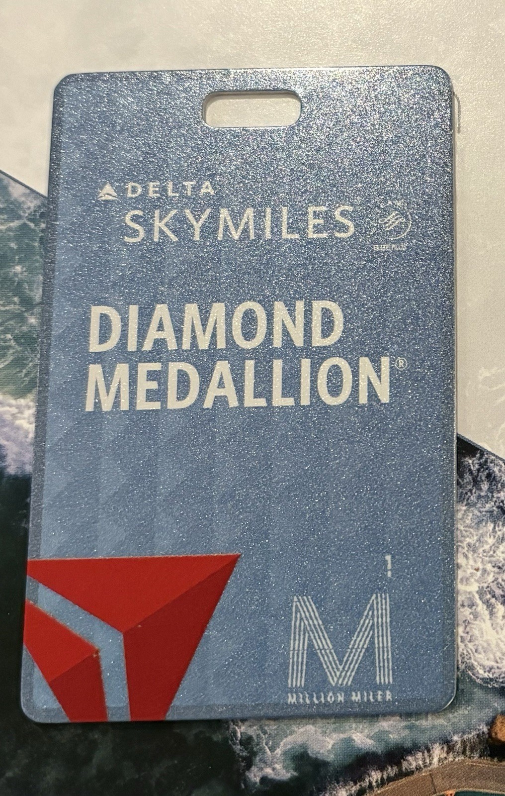 NEW DELTA Air Lines MILLION MILER Elite SKYMILES DIAMOND Metal Luggage Tag x2 NEW DELTA Air Lines MILLION MILER Elite SKYMILES DIAMOND Metal Luggage Tag x2