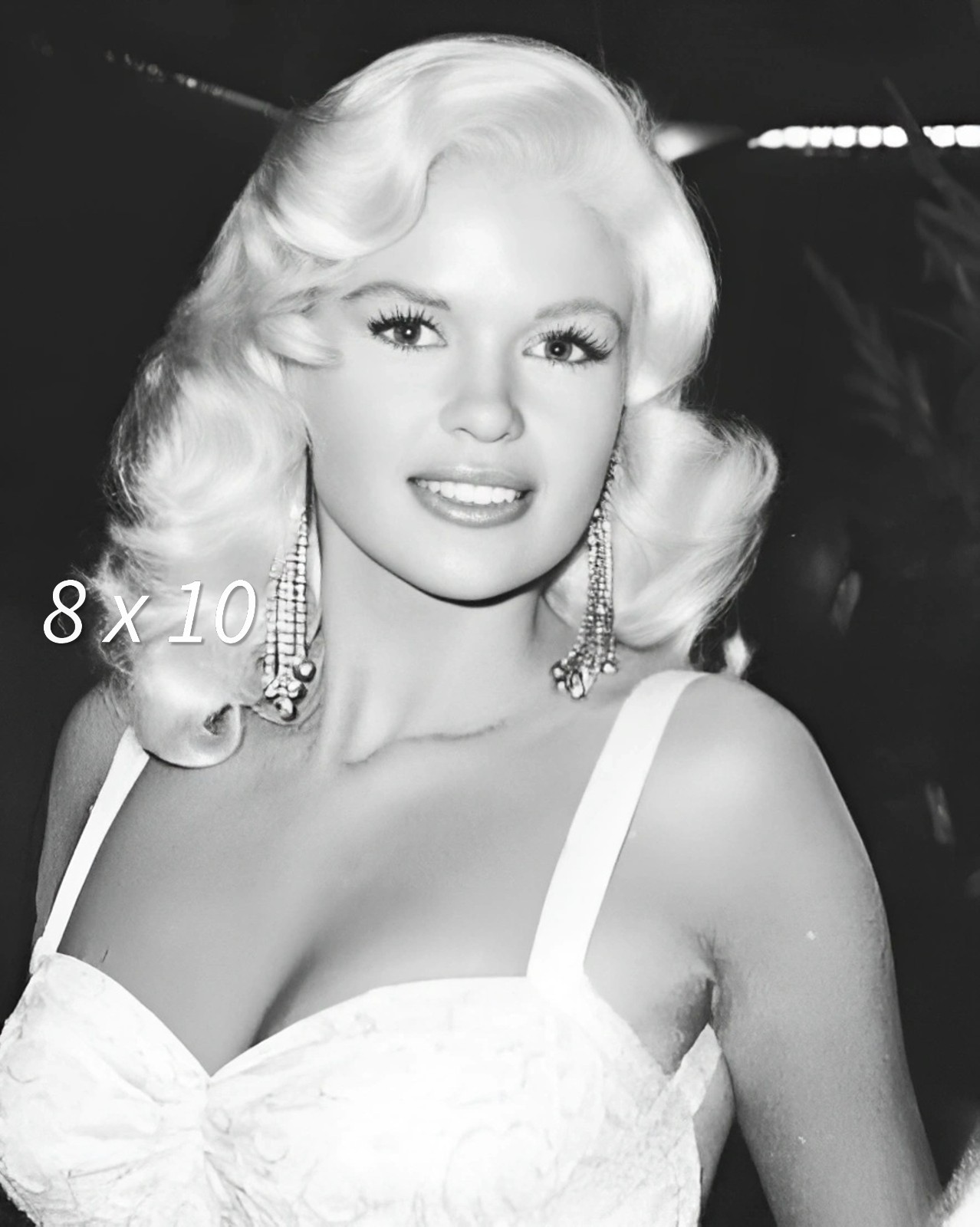 Jayne Mansfield 1950s movie star photo 8x10 vintage actress glamour