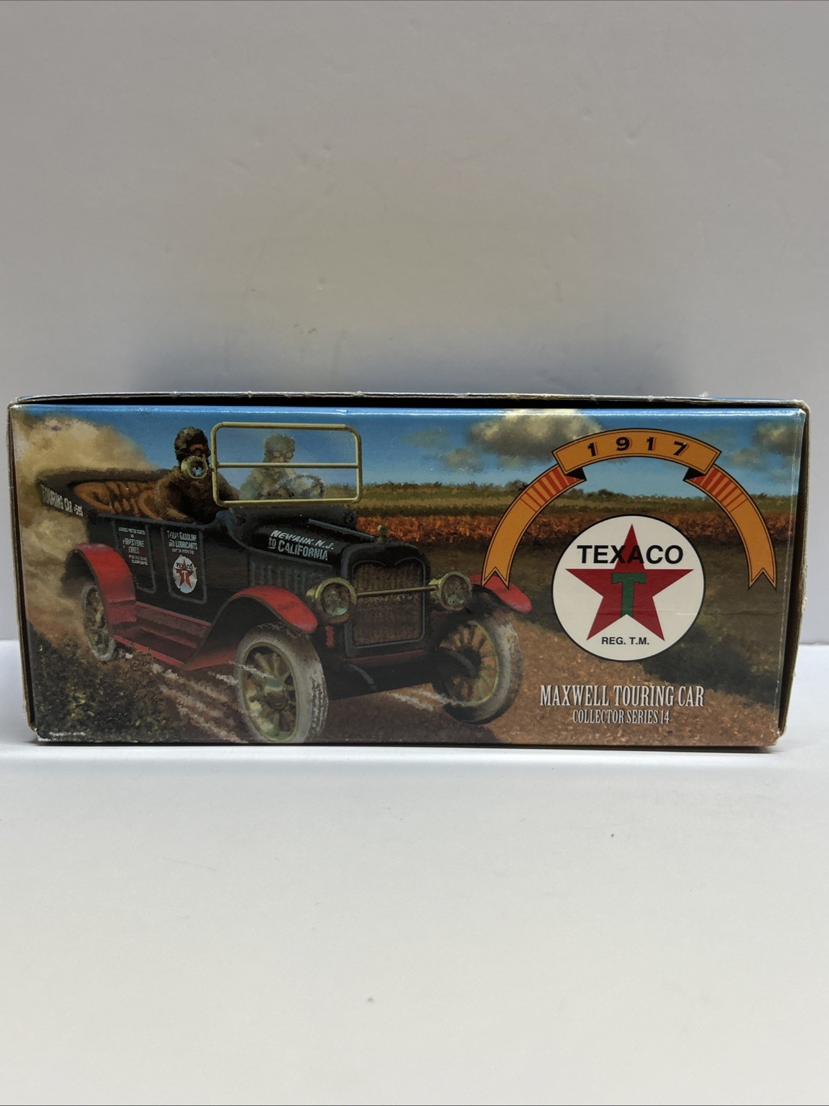 1997 Texaco 1917 Maxwell Touring Car Bank Ertl Series #14 NIB COA Complete