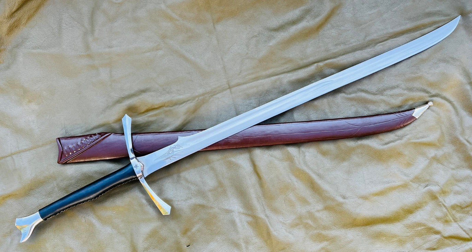 EGKH-36 Inches Heron's flight warder sword-Custom Swords & Scabbards-Long Sword