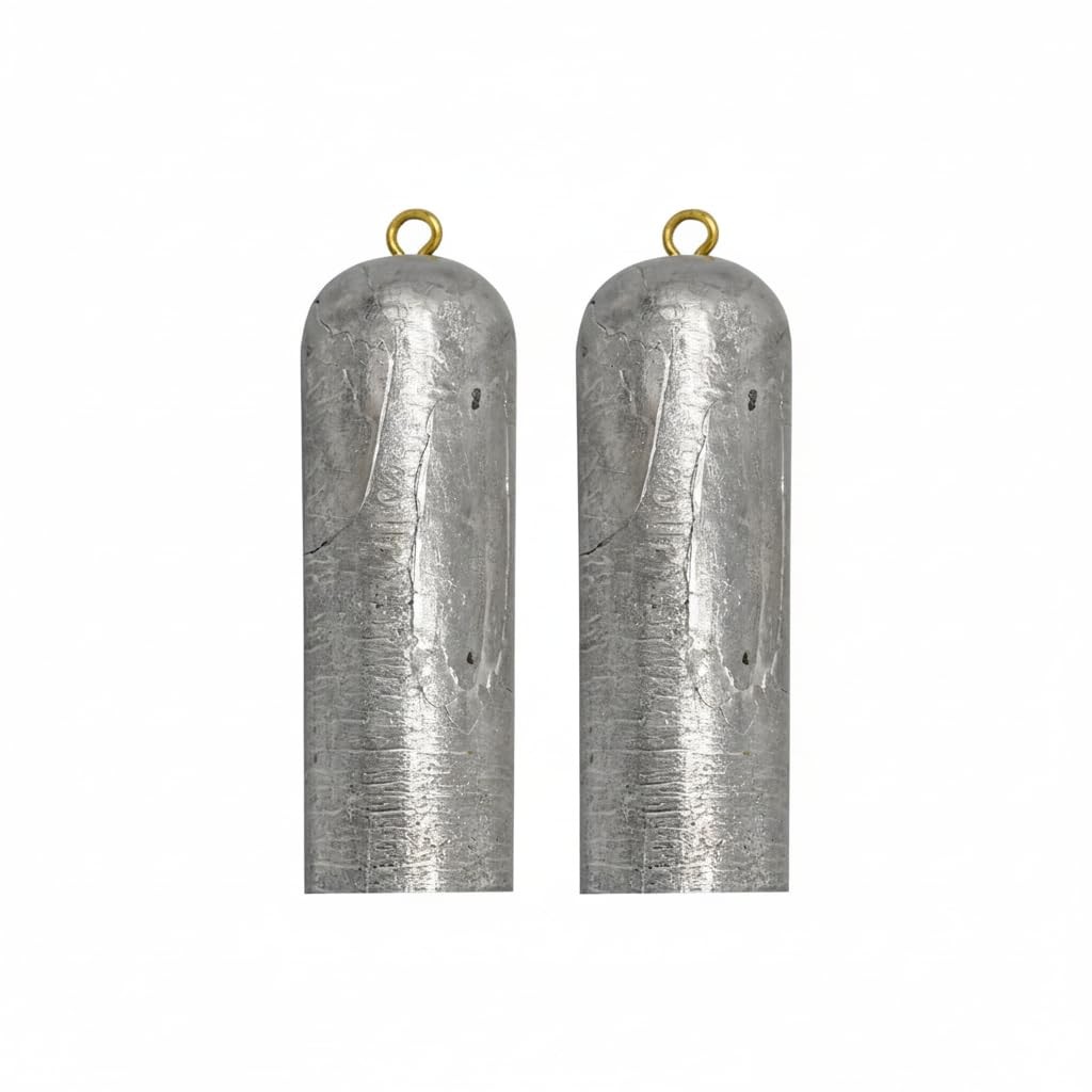 MagBay Lures Deep Drop Weights - Offshore Fishing (2lb (2pcs), Uncoated)
