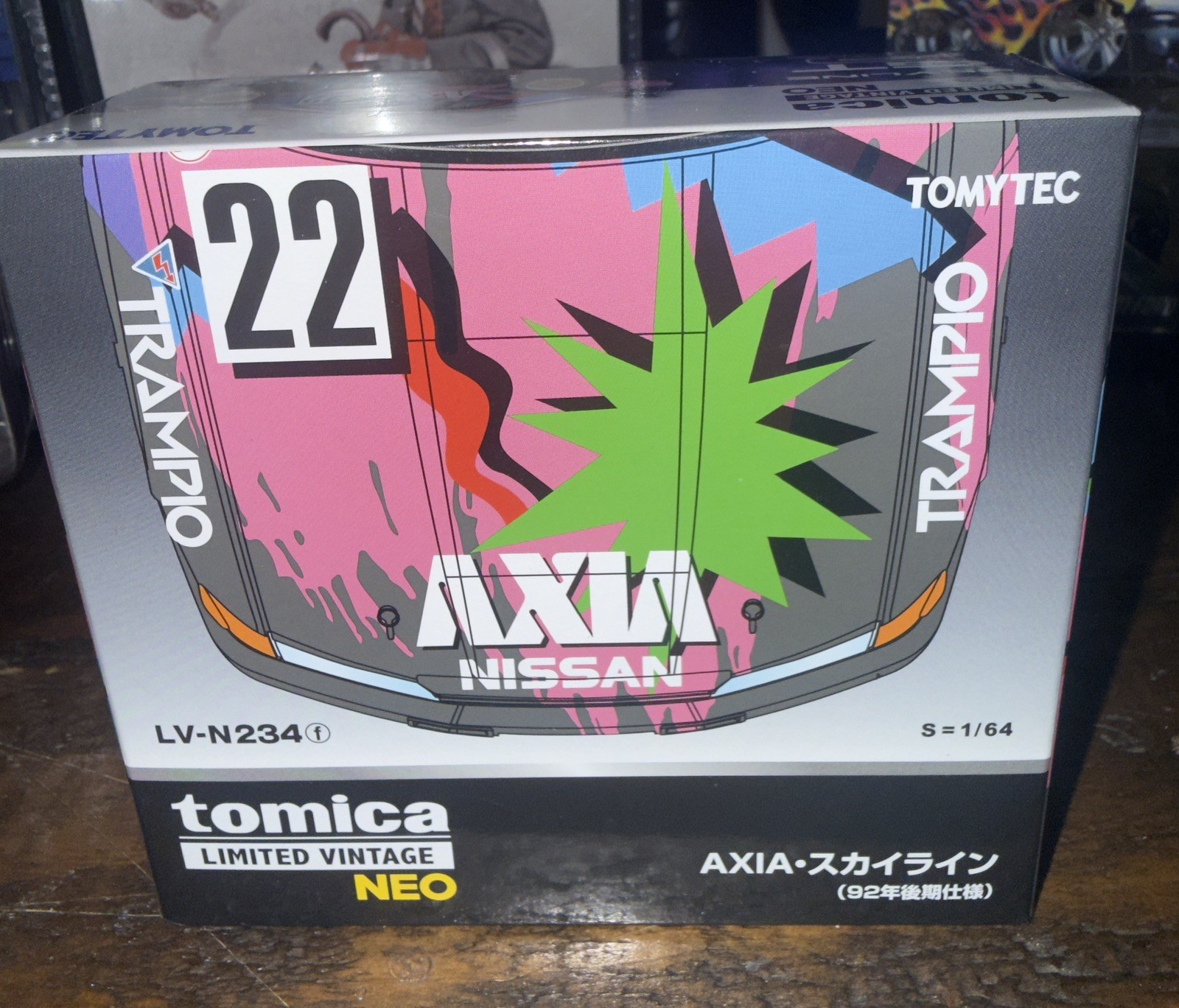 Tomytec Tomica Limited Vintage Neo 1/64 LV-N234f AXIA Skyline Late 1992 New Tomytec Tomica Limited Vintage Neo 1/64 LV-N234f AXIA Skyline Late 1992 New