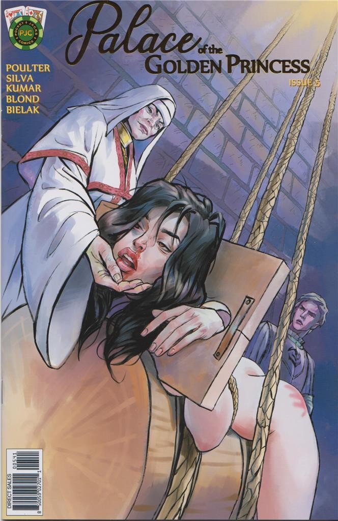 Palace of the Golden Princess #5 Bondage gold foil cover