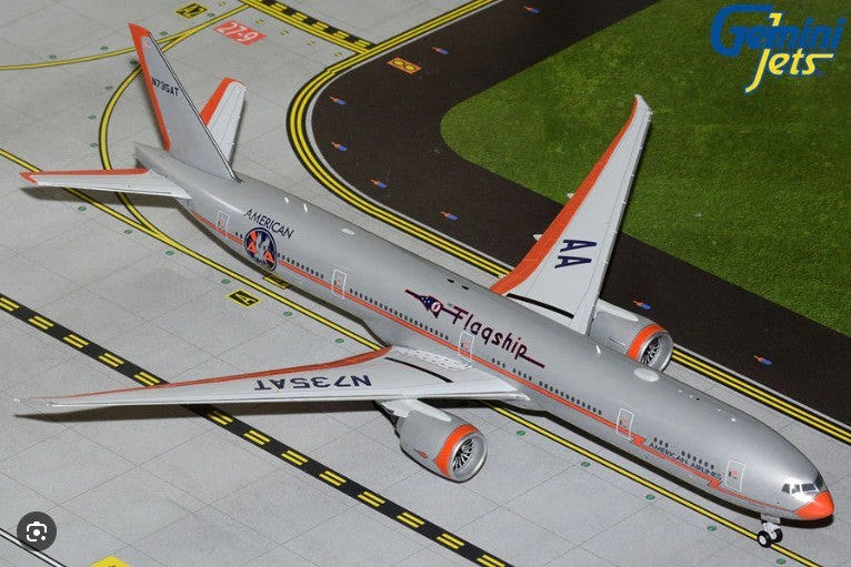 GEMINI200 AMERICAN 777-300ER 1/200 REG#N735AT FLAGSHIP DFW