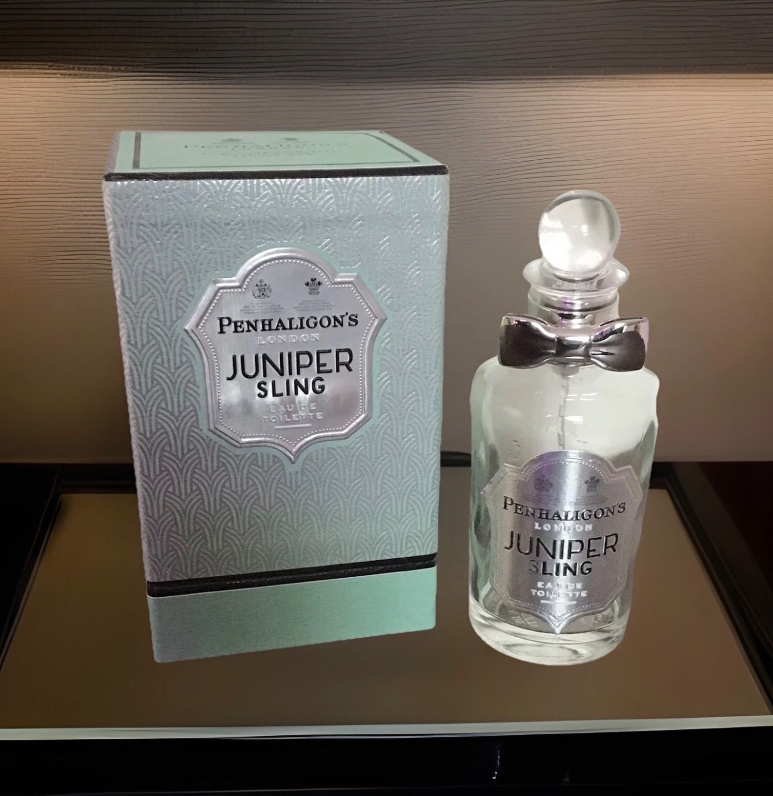 PENHALIGONS JUNIPER SLING 100ml Vapo Empty With Original Box Decoration 🎀