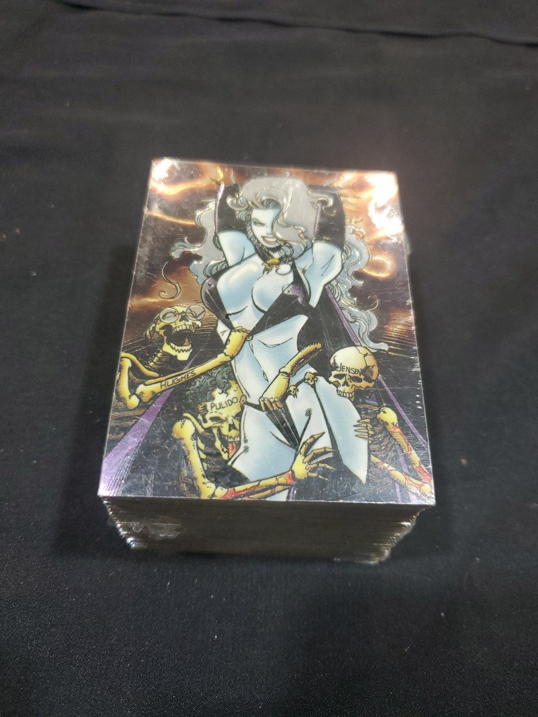 1995 Lady Death II Chromium 100 Card Set Factory Sealed