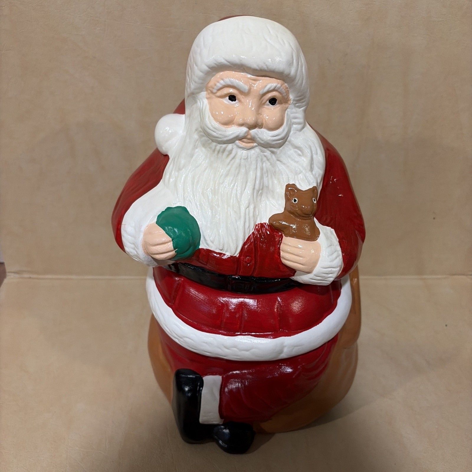 Vintage  California originals SANTA Cookie Jar Christmas NIB - 871-FA